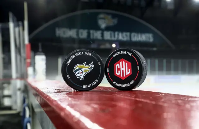 Belfast Giants puck