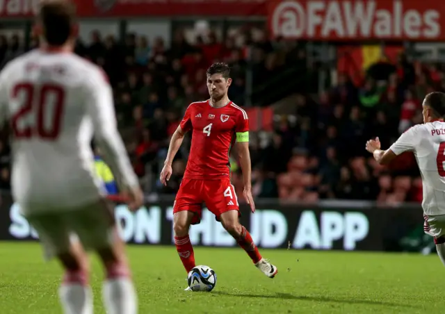 Wales player Ben Davies