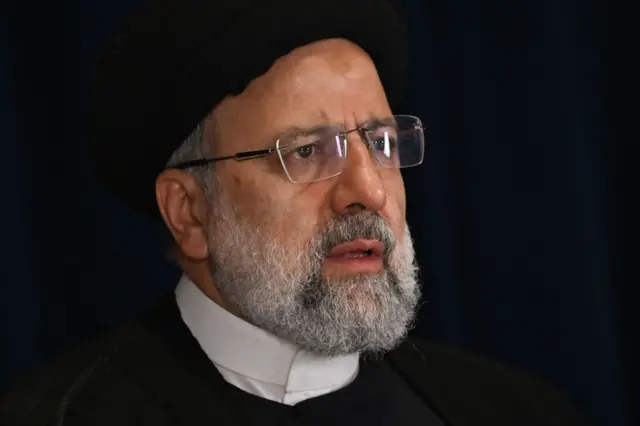 Iranian President Ebrahim Raisi