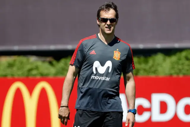 Julen Lopetegui, former Spain manager