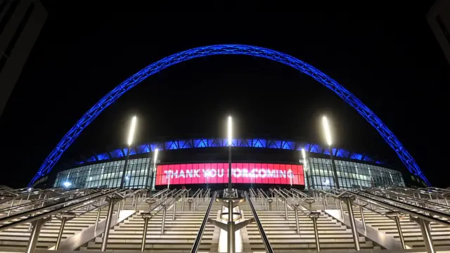 The Wembley arch