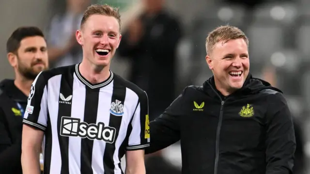 sean longstaff and eddie howe