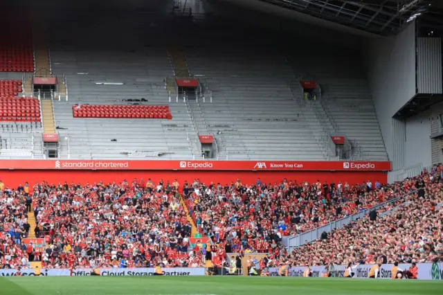 LIverpool's Anfield Road stand