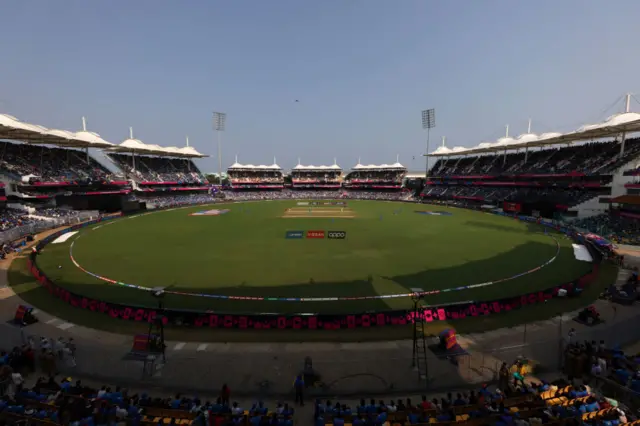 Muthiah Annamalai Chidambaram Stadium in Chennai