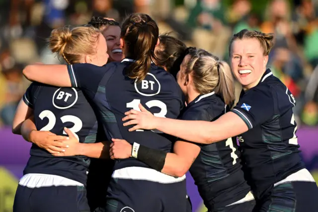 Scotland celebrate