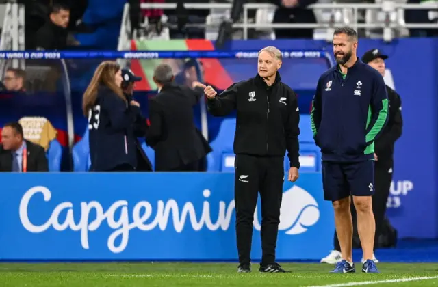 Joe Schmidt and Andy Farrell