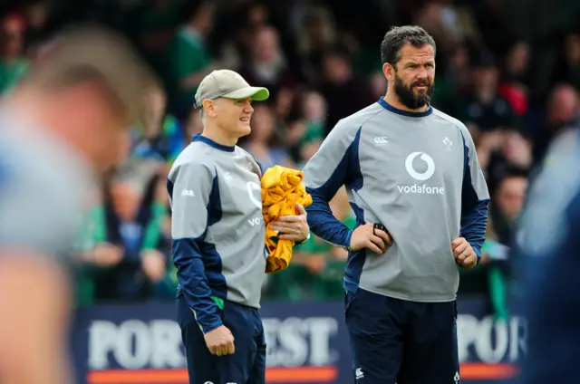 Joe Schmidt and Andy Farrell