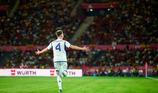 McTominay celebrate