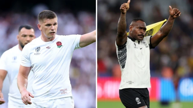 Owen Farrell and Levani Botia collated image