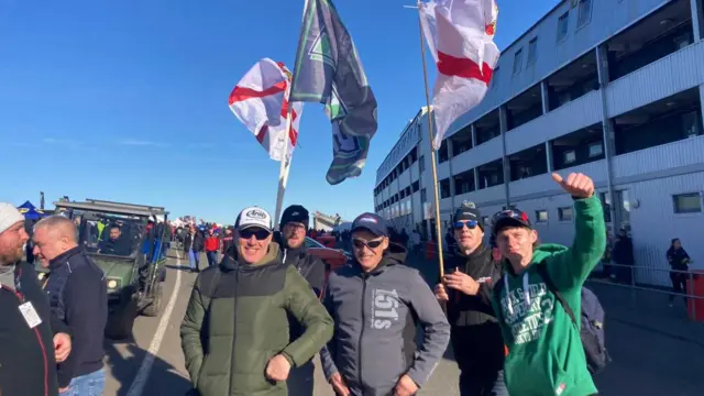 Glenn Irwin fans at Brands Hatch