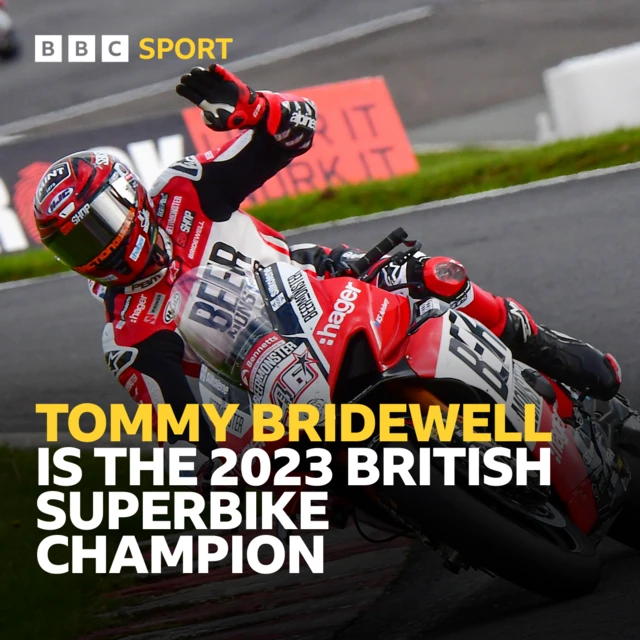 Tommmy Bridewell BSB champion