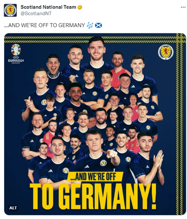 Scotland FA post