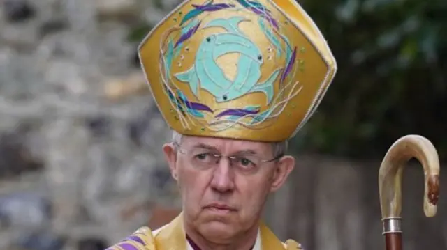 Justin Welby, Archbishop of Canterbury