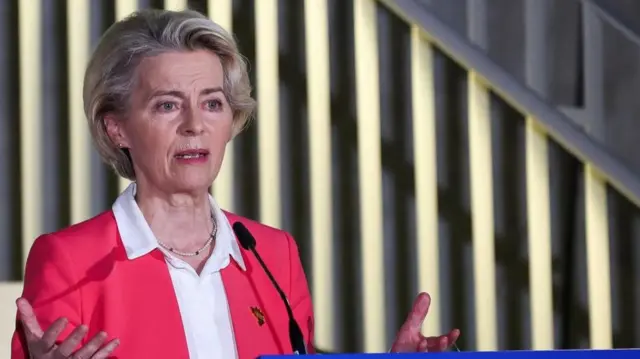 European Commission President Ursula von der Leyen