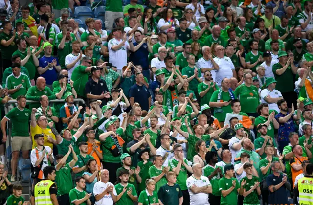 Ireland fans