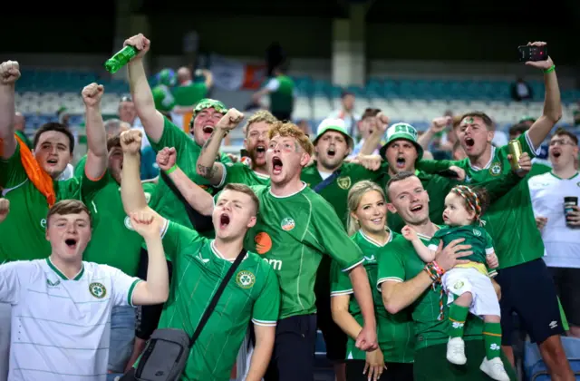 Republic of Ireland fans