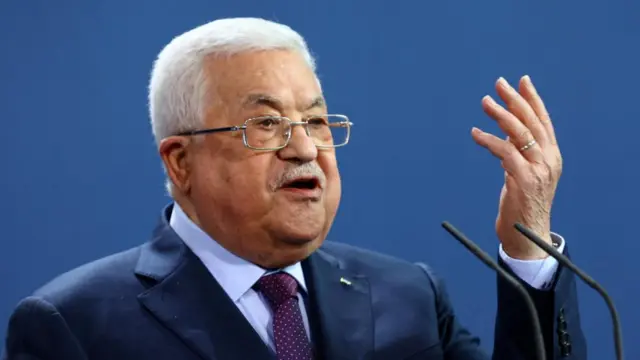 Palestinian President Mahmoud Abbas