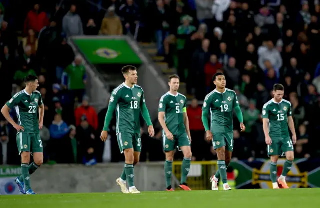 Northern Ireland dejected