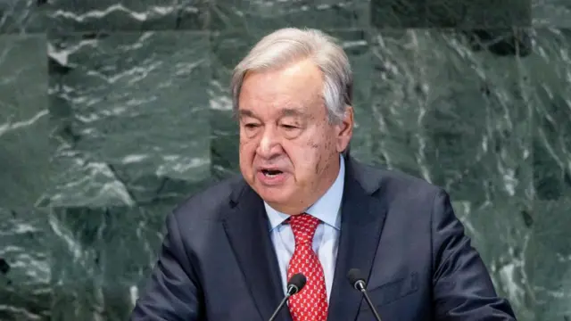 United Nations Secretary-General Antonio Guterres