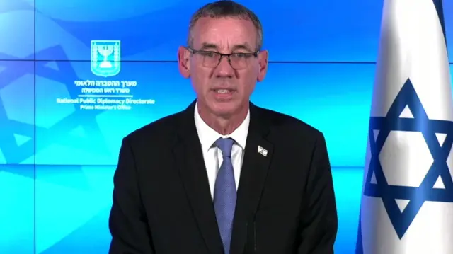 Israeli prime minister's adviser Mark Regev