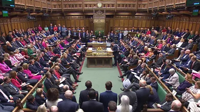 Keir Starmer stands in the House of Commons