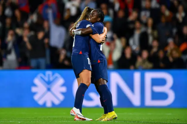 PSG celebrate