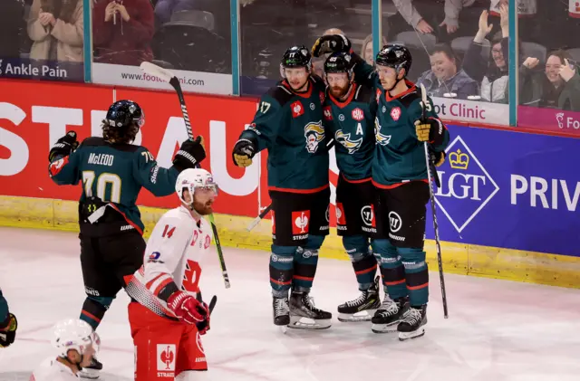 Ciaran Long celebrates