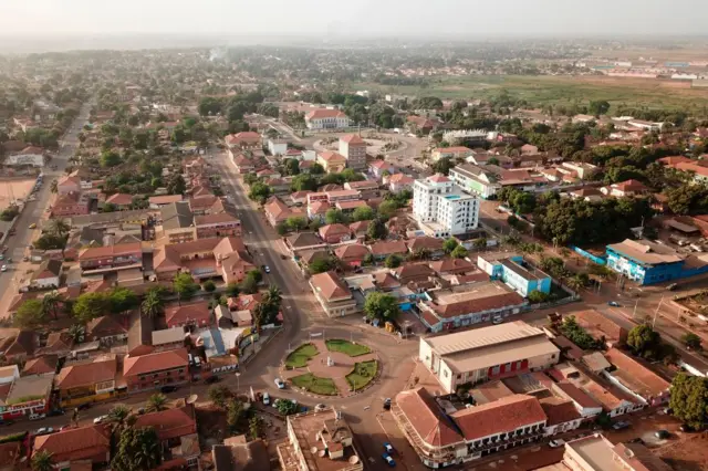 Part of the Guinea-Bissau capital