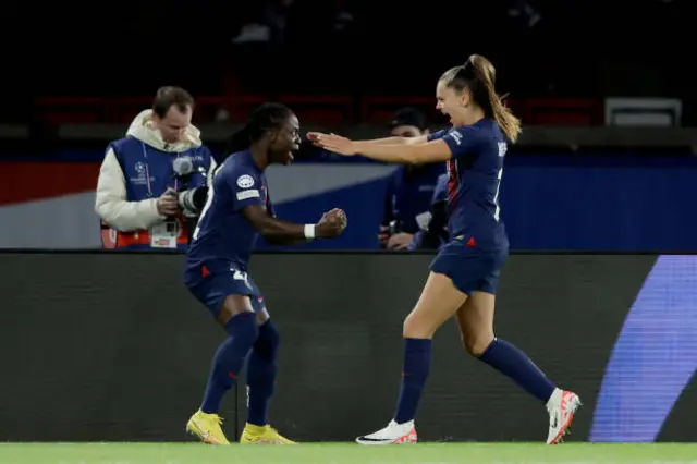 Lieke Martens celebrates