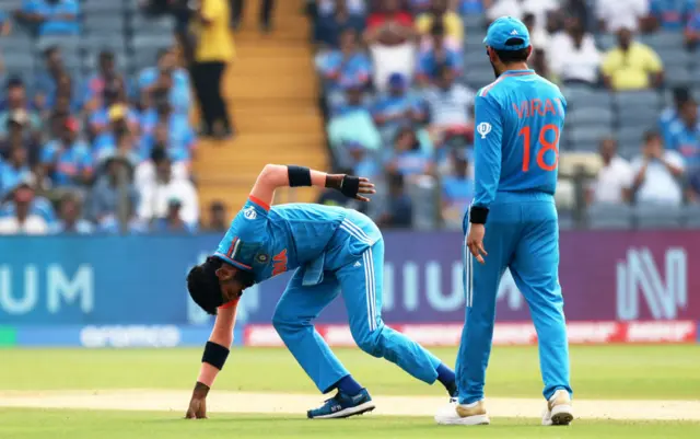 Hardik Pandya injury in Cricket World Cup