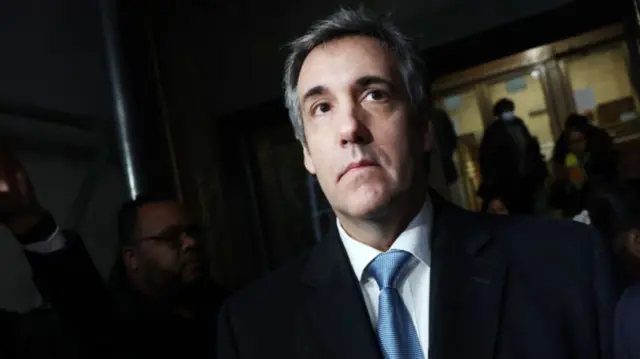 Michael Cohen is the former lawyer for Donald Trump, the former president now on trial in a New York civil fraud case