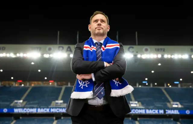 Michael Beale takes over as Rangers manager