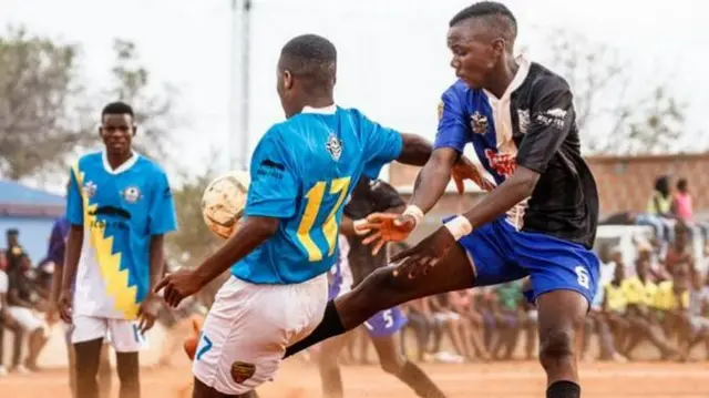 Players playing in Rhino Cup Champions League