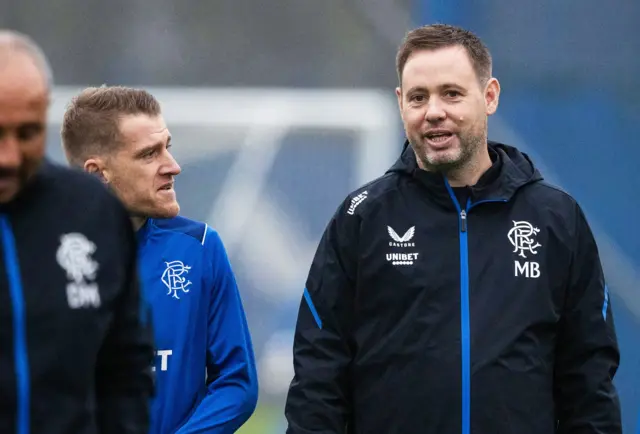 Steven Davis and Michael Beale