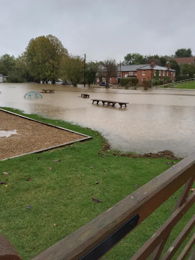 Floods in Rattlesden