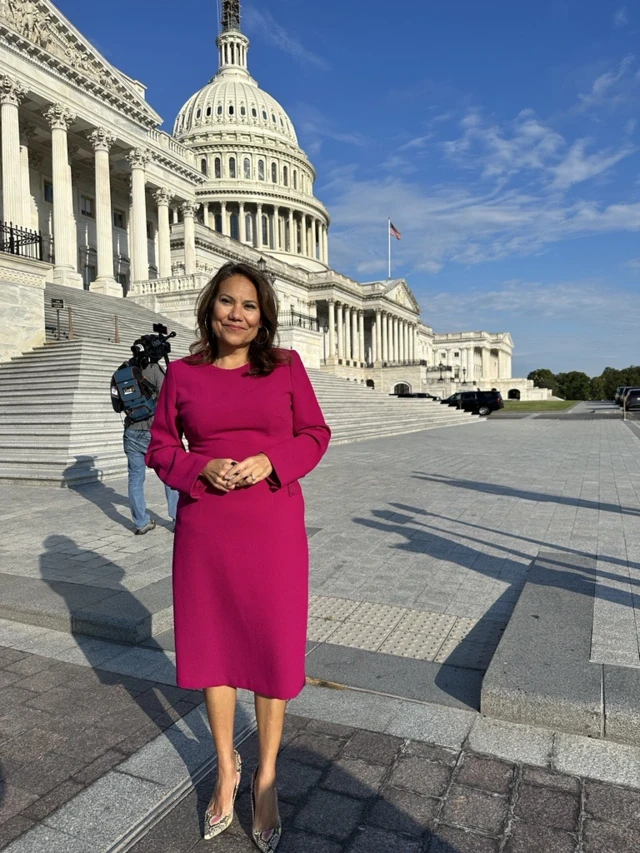 Texas Democrat Veronica Escobar on the Hill on Friday