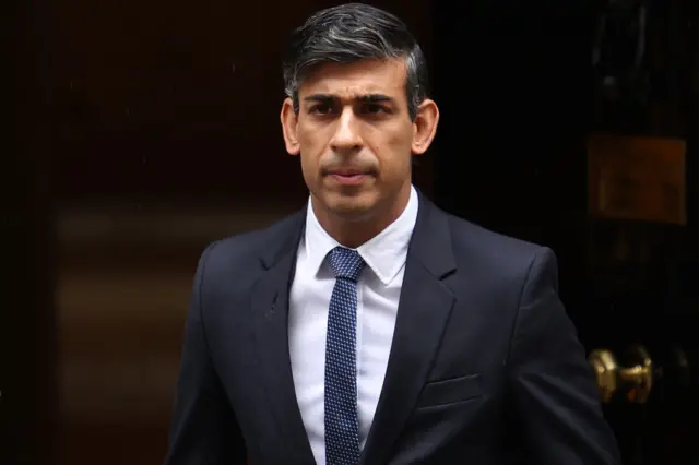 British Prime Minister Rishi Sunak