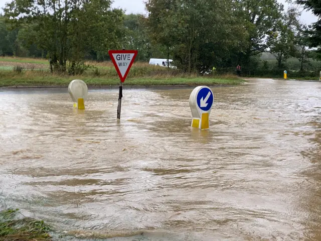 Floods in Stradishall