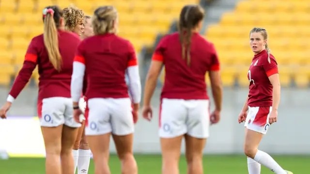 England warm up before facing Australia