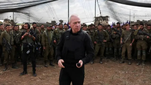 Defence minister Yoav Gallant