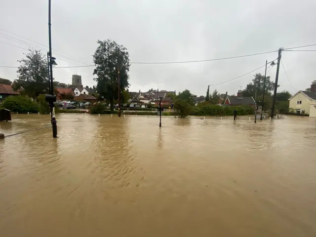 Flooding in Framlingham