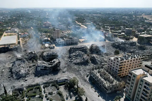 Al Zahra after the air strikes overnight