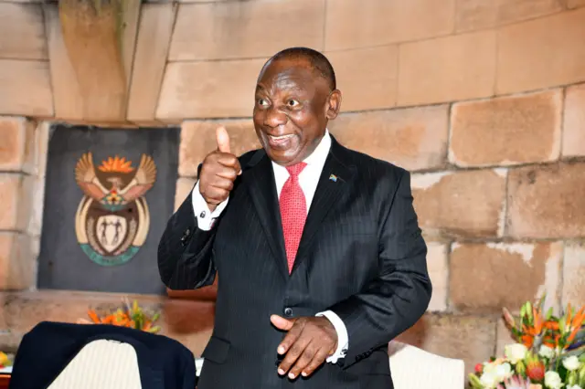 South African President Ramaphosa