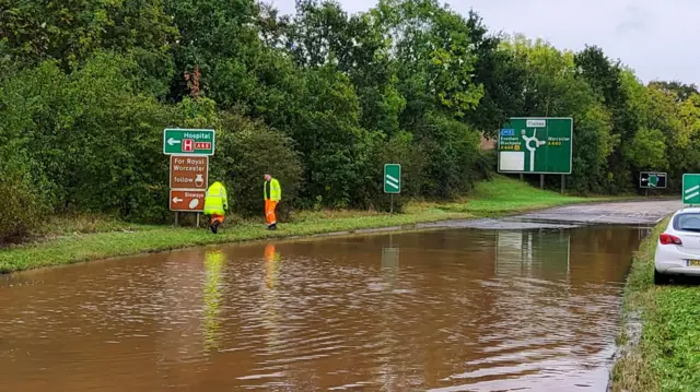 Claines flood