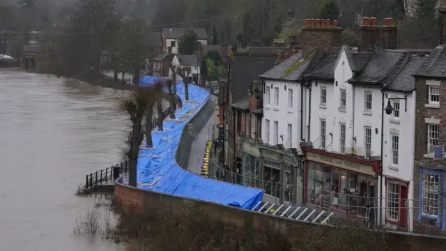 Ironbridge floods February 2022