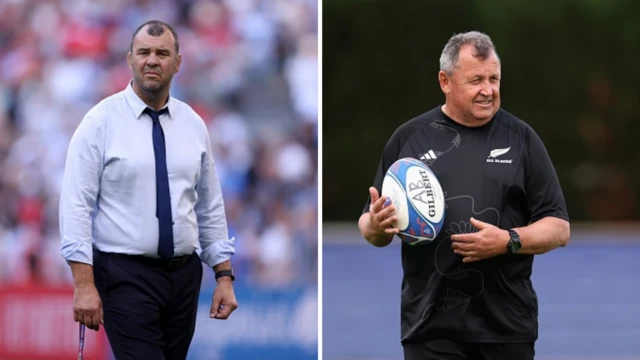 Michael Cheika and Ian Foster collated image