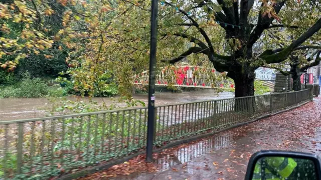 Flooding in Matlock