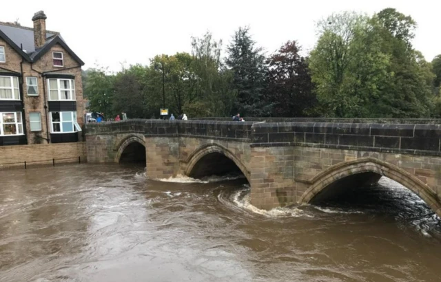 River Derwent in Matlock