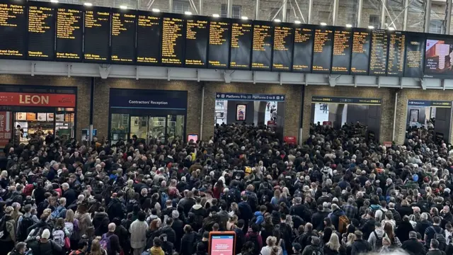 King's Cross overcrowding