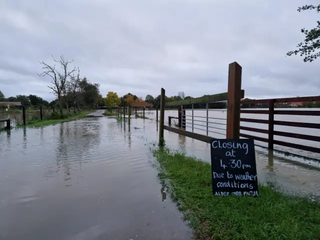 Another flooded footpath in Creeting St Mary